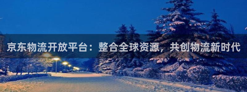 超凡国际加拿大怎么玩：京东物流开放平